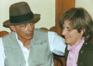 Joseph Beuys with Petra Kelly. Photographed by... Joseph Beuys with Petra Kelly. Photographed by...